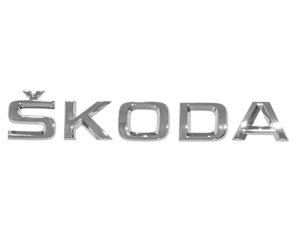 Nápis SKODA 